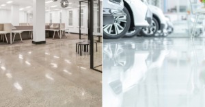 2 concrete polishing vs epoxy flooring